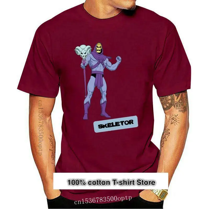 Skeletor-Camiseta, Todas Las Tallas, # Blanco