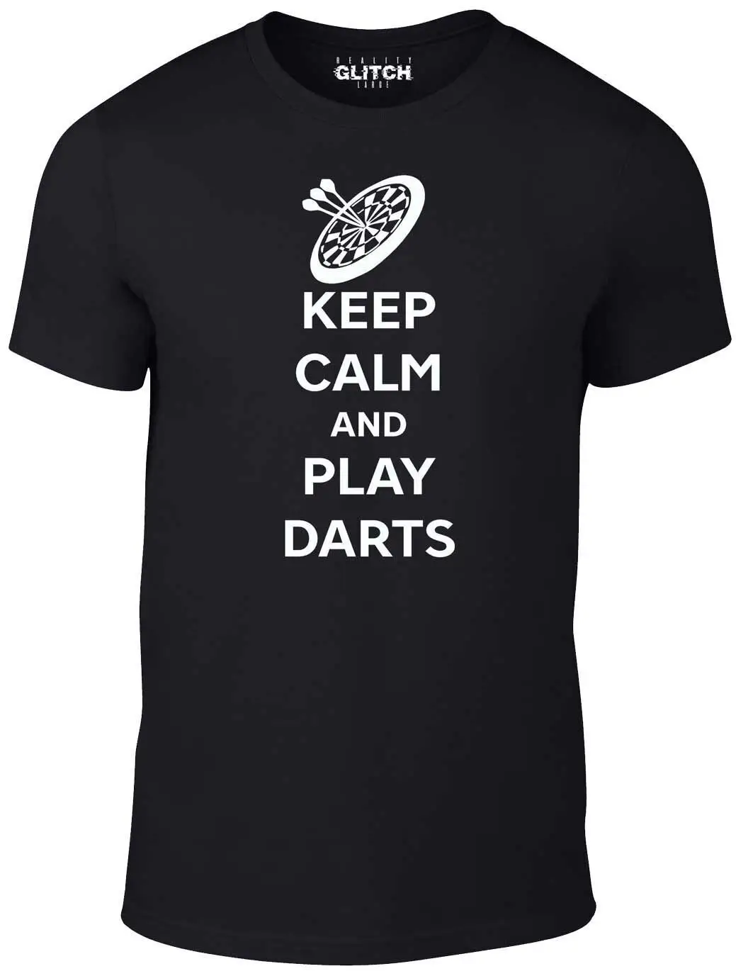 Keep Calm Play Darts T Shirt Divertente T Shirt Joke Sport Board Oche Pub Carry On