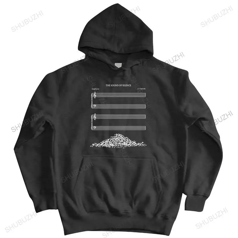 Felpe Con Cappuccio In Cotone Homme Zipper The Sound Of Silence Zipper Sheet Music Visual Puns Punny Simon E Garfunkel Felpa Con Cappuccio Invernale D