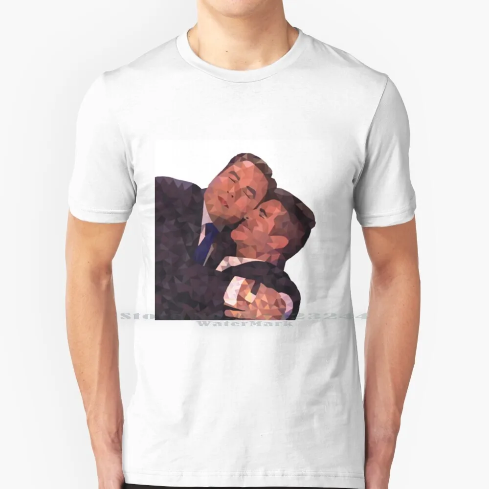 David Wolliams E Simon Cowell T Shirt Cotton 6Xl Simon Cowell David Walliams Bgt Britains Got Talent Geometric Love Couple