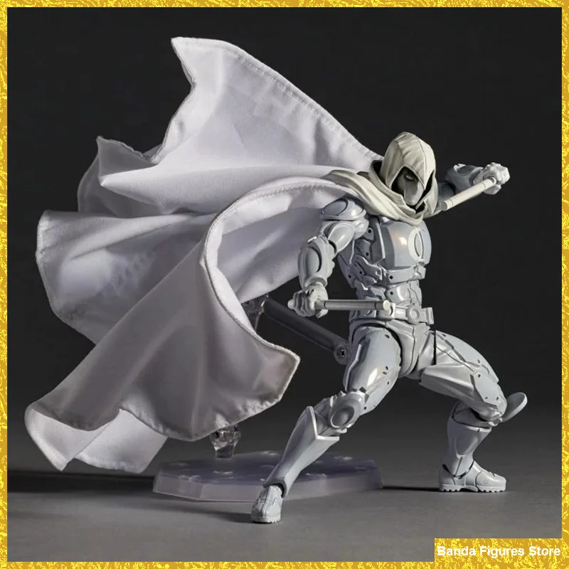 Originale Kaiyodo Moon Knight Incredibile Yamaguchi Revoltech Nr013 Collezione Figure Mode Toys