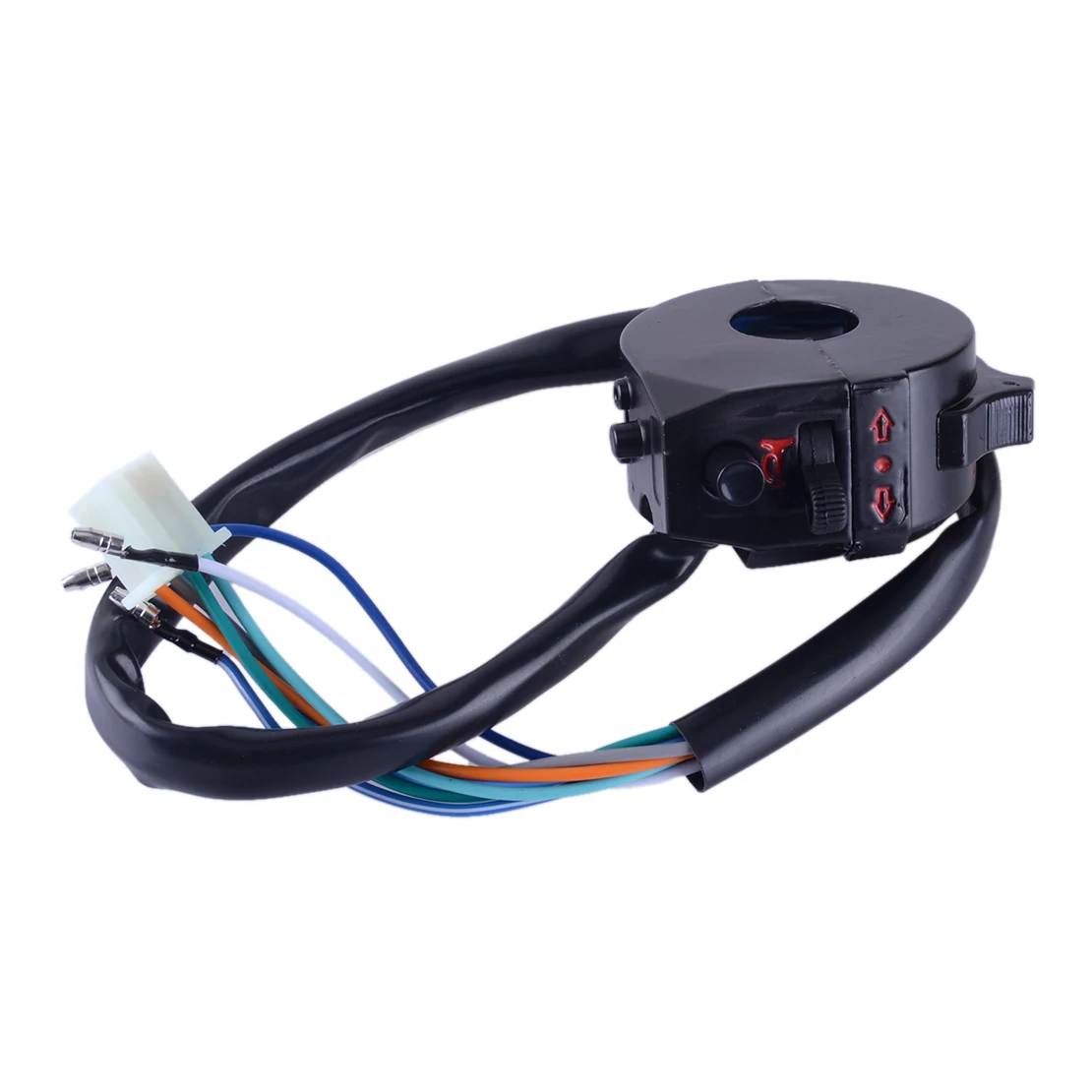 12V Motorcycle Atv Dirt Bike Left Handlebar Switch Turn Signal Light Horn Control Fit For Honda Xl Xr 250 400 650 Xr600