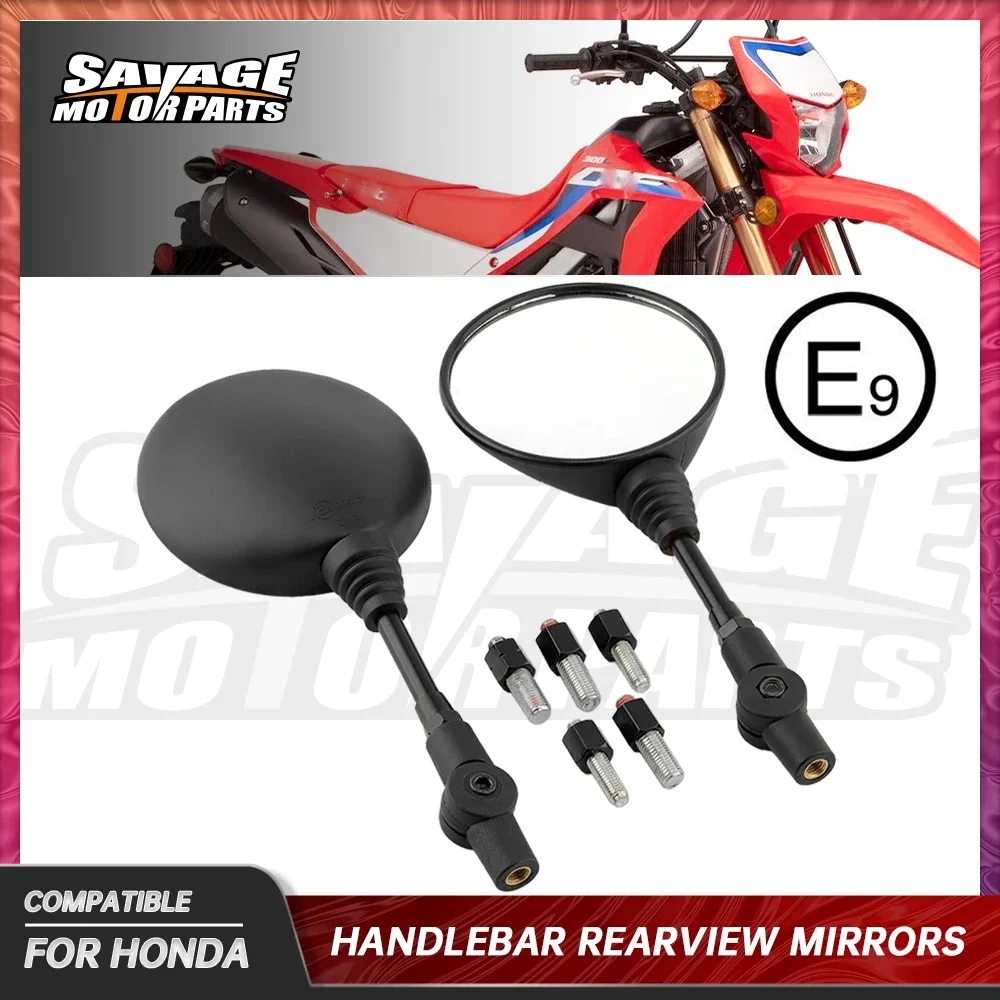 Specchietti Retrovisori Manubrio Moto Per Honda Crf 250L 300L Rally 250 L/M Xre300 Xr650 L/R Xr 600R 250L 400/250/230 R/Motard
