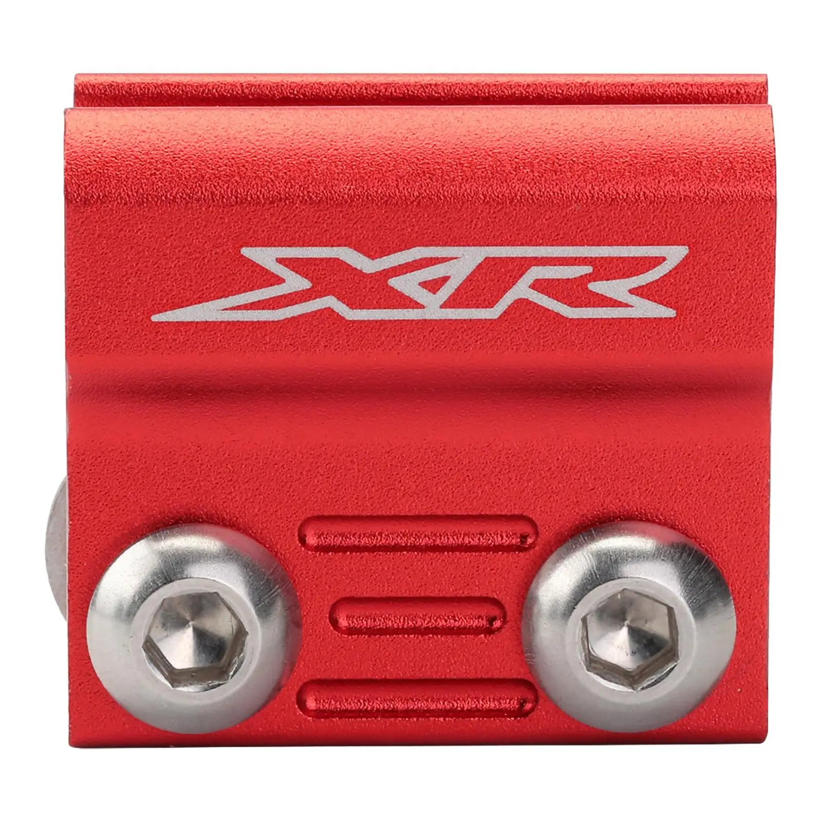 Supporto Guida Tubo Freno Anteriore Cnc Red Protect Per Honda Xr 600R Xr 650R Xr 250L Xr 250R Xr 400 Xr 250 Xr 400R Xr 650L Premium