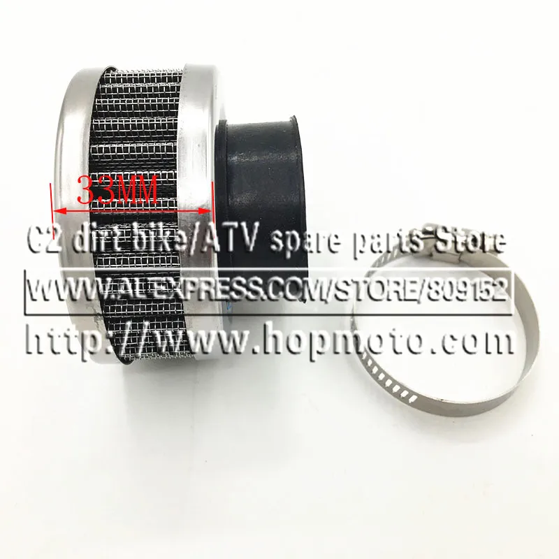 Filtro Aria Pod In Acciaio Inossidabile Da 38Mm Adatto Per Pit Bike Atv Quad Tra 50Cc A 125Cc Pit Bike Motocross