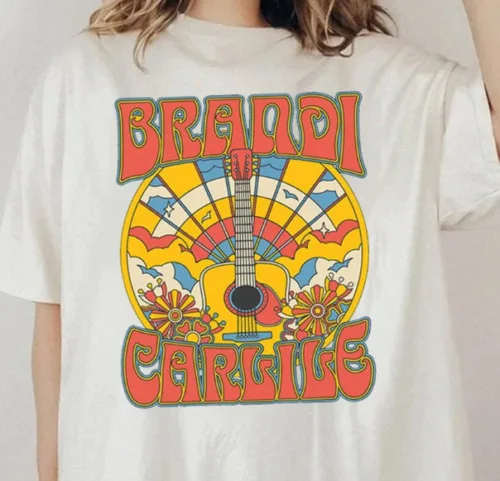 T-Shirt Guitarland Brandi Carlile, T-Shirt Brandi Carlile Tour 2023