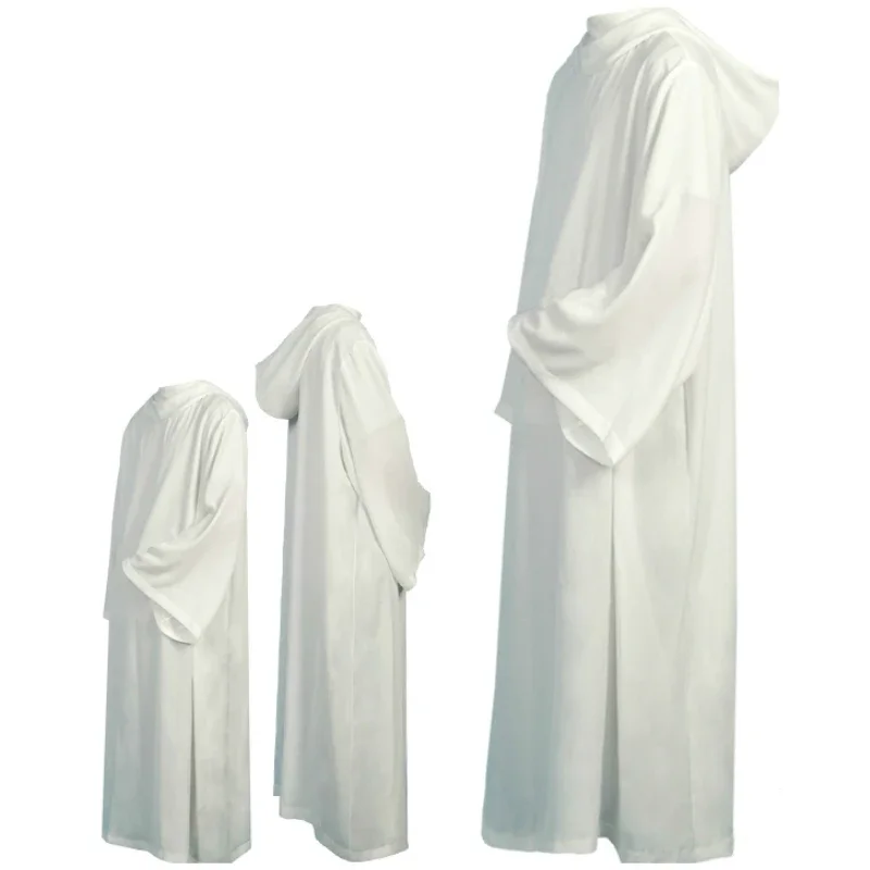 Clergy Vestaglie Cattolica Costume Chiesa Sacerdote Alb Con Cappuccio Diacono Robe Investimento Christian Chasuble Alb Abito Tre Modelli Di Massa