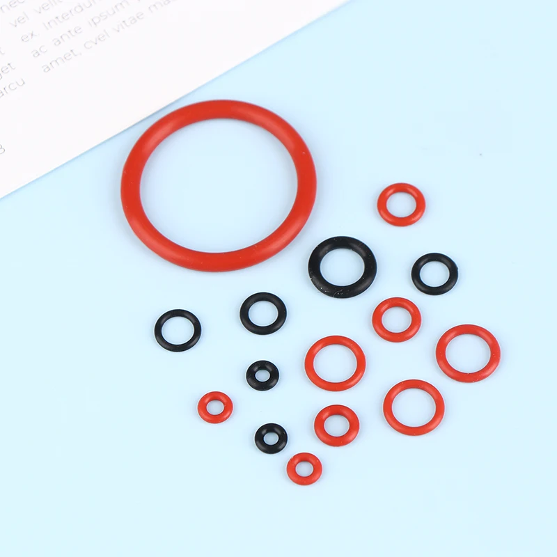 15 Pz/Set O-Ring Silicone Alimentare Per Saeco/Saeco Odea Silicone O Rondella Di Tenuta Rosso Vmq Kit Assortimento Scatola Di Riparazione