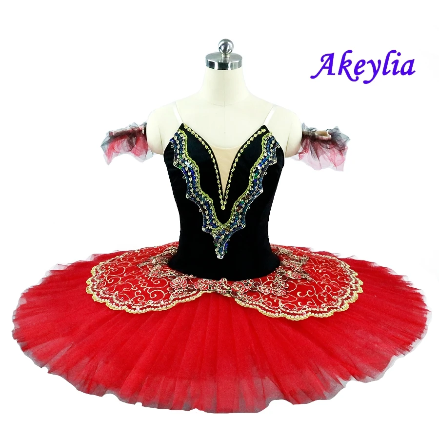 Pancake Tutu Di Balletto Professionale Adulti Platter Tutu Di Balletto Professionale Tutu Esmeralda Costume Spagnolo Paquita Kitri Per Le Ragazze