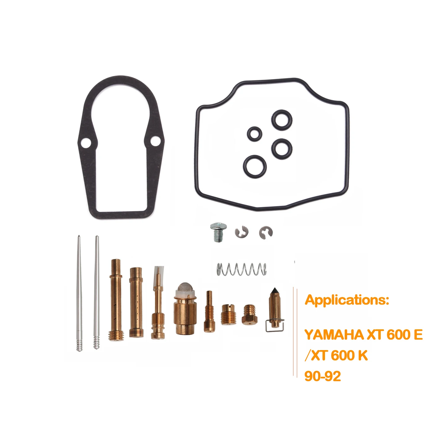 Carburatore Carb Repair Rebuild Kit Guarnizione Main Slow Jets Ago Olio Per Yamaha Xt600 Xt600E Xt600K 3Tb 90-92