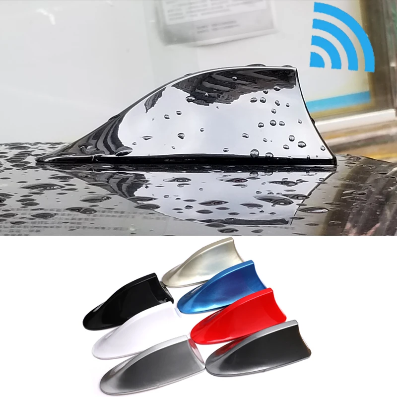 Per Hummer H1 H2 H3 Car Roof Shark Fin Antenna Antenna Toppers Auto Radio Fm Antenna Amplificatore Di Segnale Decorazione Del Tetto 2022 Nuovo