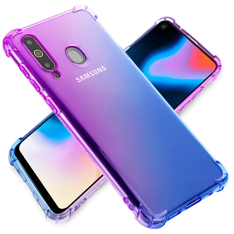 Per Samsung Galaxy A8S A9S Custodia Per Telefono Galaxy A8 A9 2018/Galaxy A8 Plus 2018 A8 Star A9 Star Cover Sfumata Ibrida Trasparente