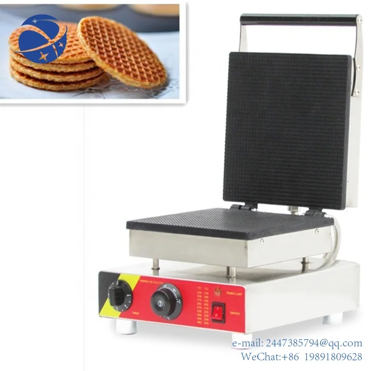 Yun Yijuyou Stroopwafers Maker Machine Waffle Cone Maker Dutch Stroopwafels Maker