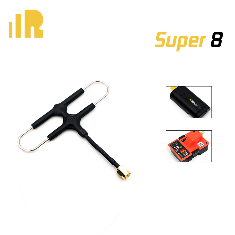 Antenna Frsky 900Mhz Super 8 Per Modulo R9M E R9M Lite