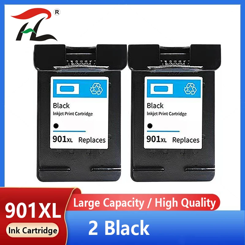901Xl Cartuccia Di Inchiostro Nero Compatibile Per Hp 901 Per Hp 901 4500 J4500 J4525 J4540 J4550 J4580 J4585 J4640 J4660 J4680 4680C