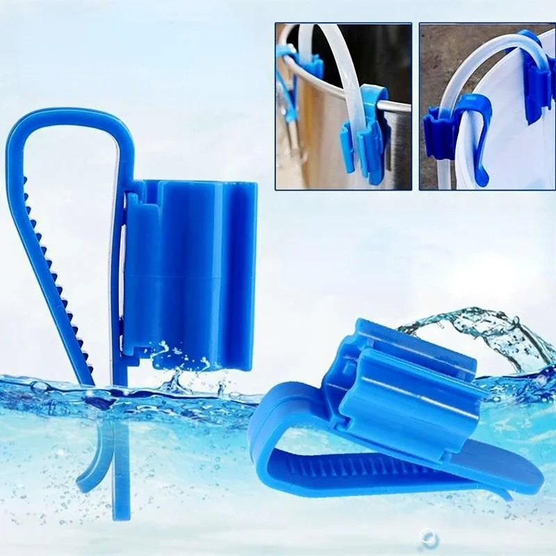 2Pcs Home Brew Tube Clip Pipe Wine Beer Brewing Equipment Syphon Tube Filtrazione Per Il Controllo Del Flusso Tubo Dell'Acqua Supporto Per Tubo Flessi