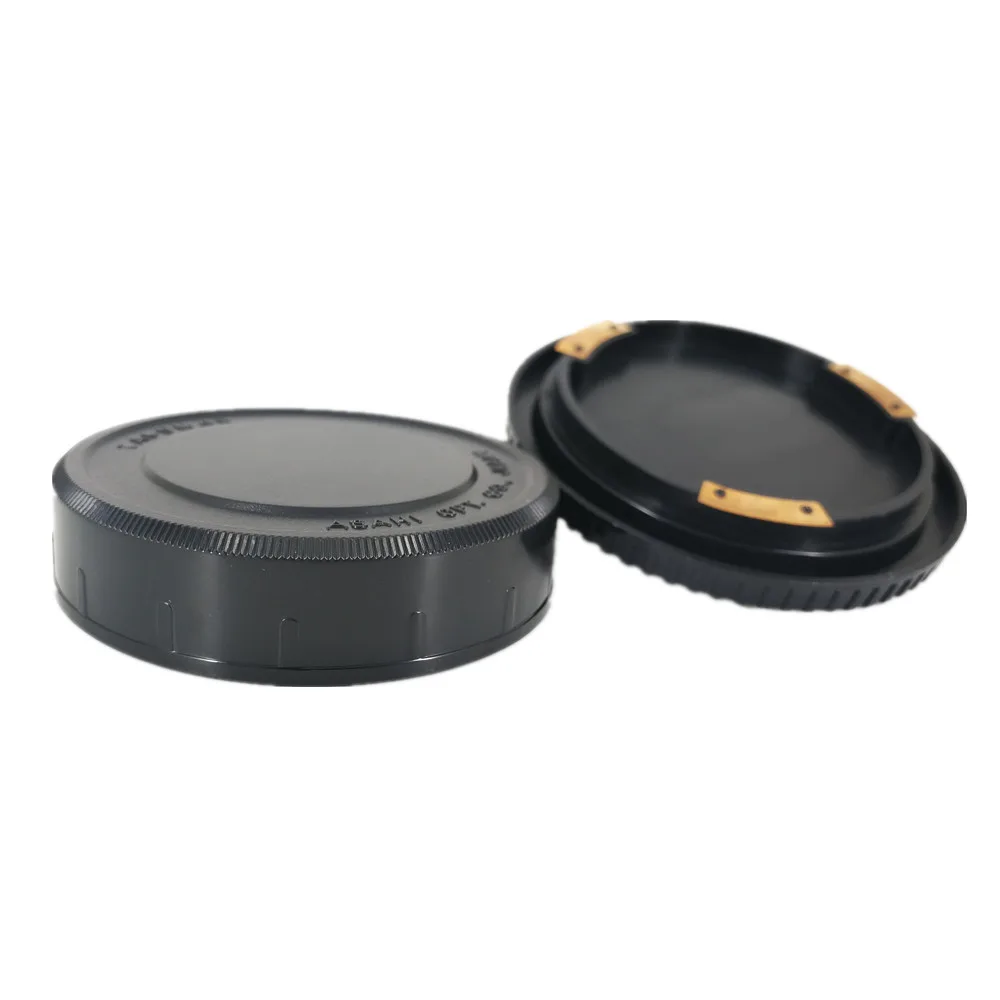 Cappuccio Dell'Obiettivo Posteriore/Protezione Della Copertura Del Corpo Anteriore Per Fotocamera Pentax 67 Pk67 Takumar 6X7