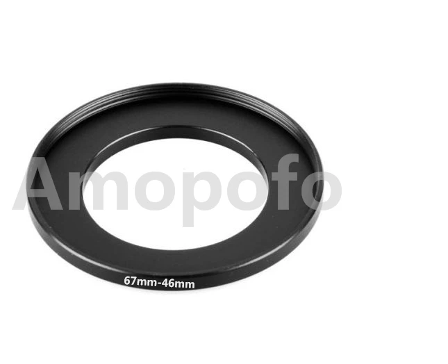Commercio All'Ingrosso 67Mm-46Mm Step-Down Lens Filter Anello Adattatore In Metallo/67Mm Lens 46Mm Uv Cpl Nd Accessorio