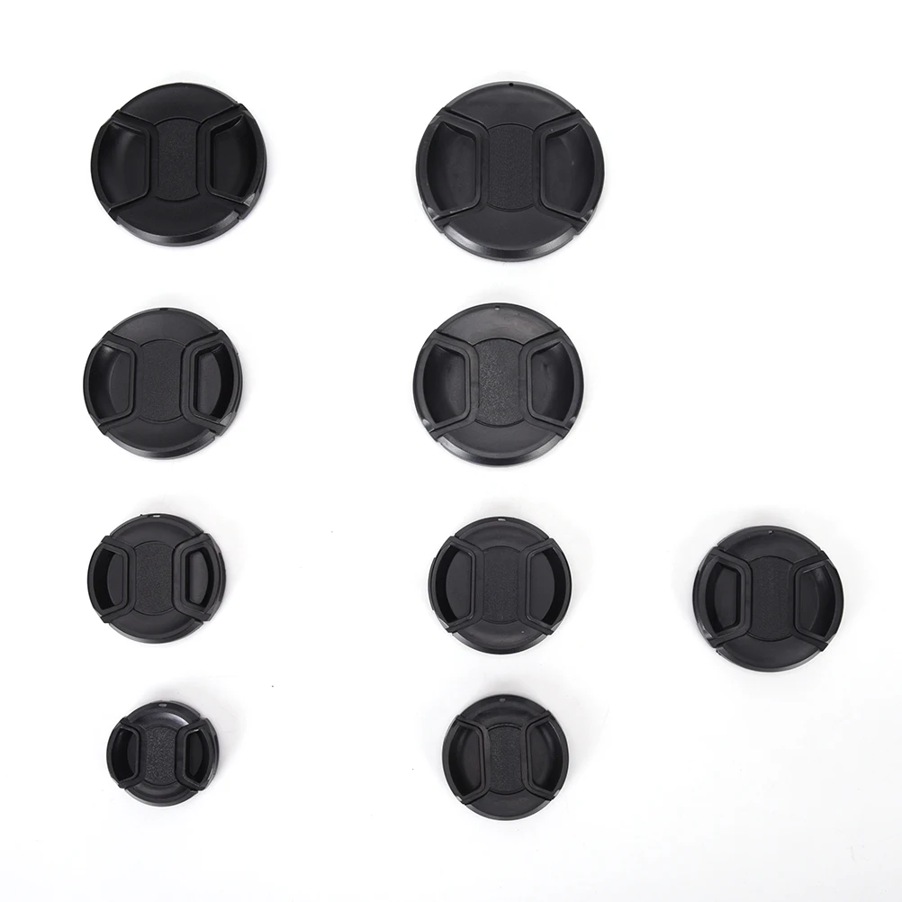 49 52 55 58 62 67 77 82Mm Snap-On Camera Copriobiettivo Copriobiettivo Con Corda Anti-Smarrimento Per Tappi Canon/Leica/Nikon/Sony Len