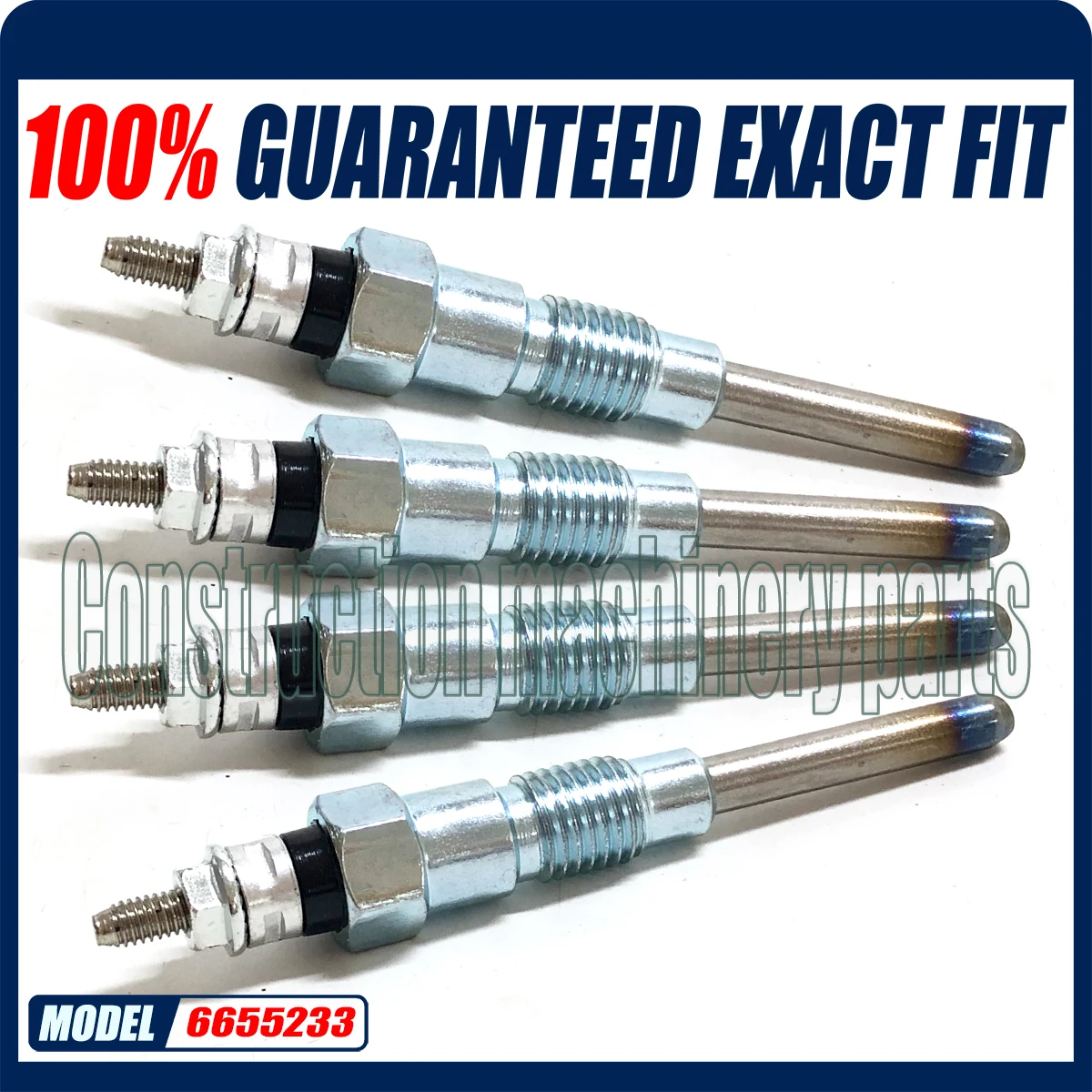 4 Pz 6655233 Nuova Candela Per Caricatore Bobcat B330 Bl370 Bl470 Bl570 645 743 S150 S160 T90