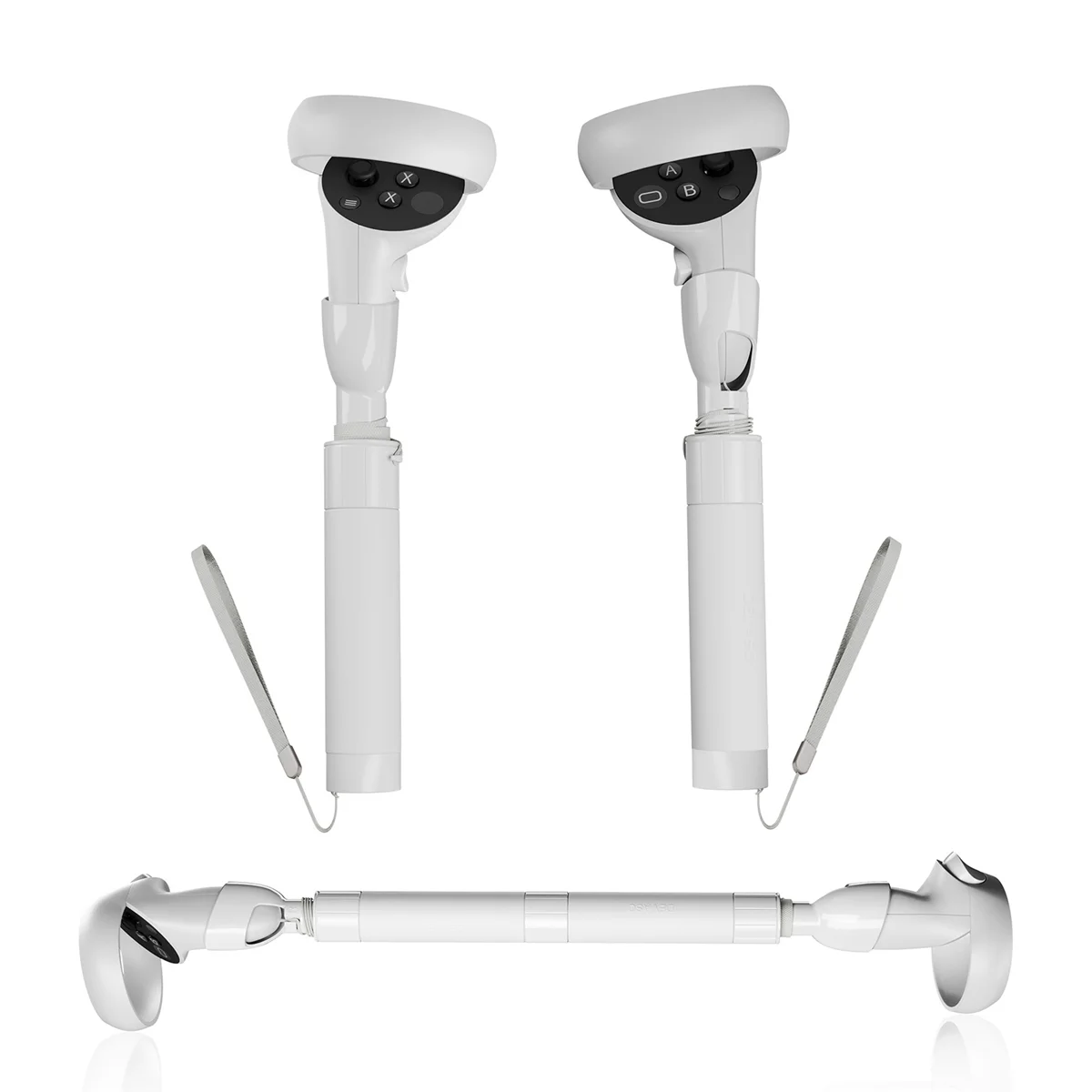 Beat Saber Handles Controller Per Oculus Quest2 Lightsaber Rgb Light Tube Vr Workout Games Maniglia Accessori Vr