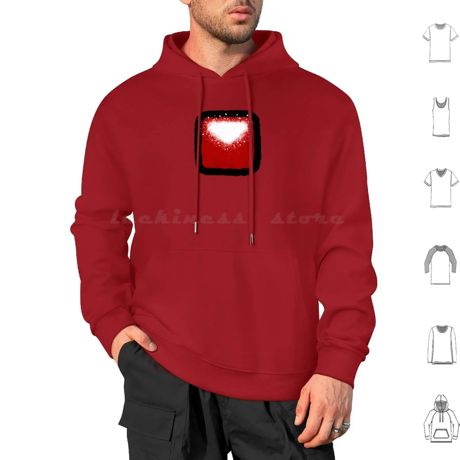 Red Beat Saber Cube Felpa Con Cappuccio Cotone Manica Lunga Beat Saber Beat Saber Vr Vive Oculus Rift Steam Rhythm Game Music Cubes