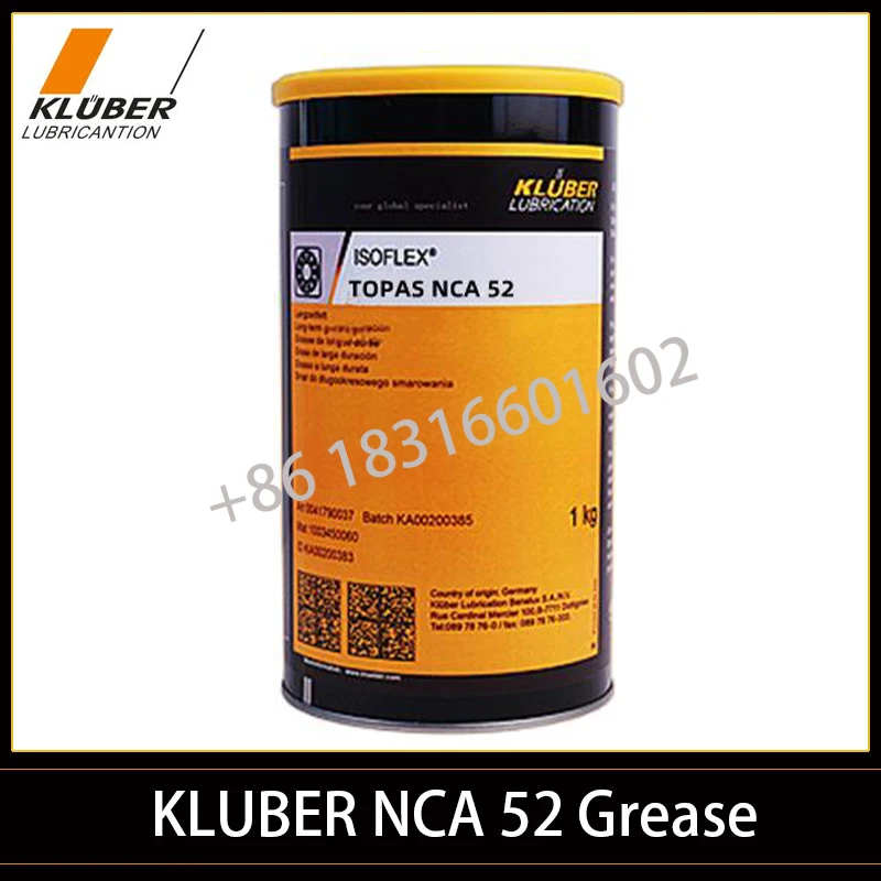 1Kg Kluber Nb52 Lubrificazione Cuscinetti Mandrino Isoflex Topas Nb 52 Per Rotolamento Cuscinetto Scorrevole Grasso Resistenza Alla Corrosione