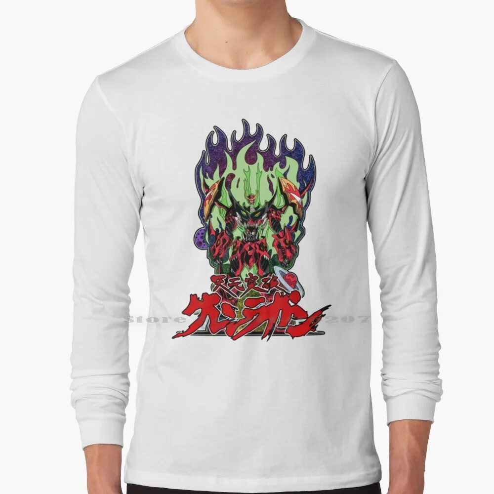 Maglietta A Maniche Lunghe Taffittacamere Topa Gurren Lagann Gurren Lagann Taffittacamere Toppa Gurren Lagann Anime Skull Kid Designs
