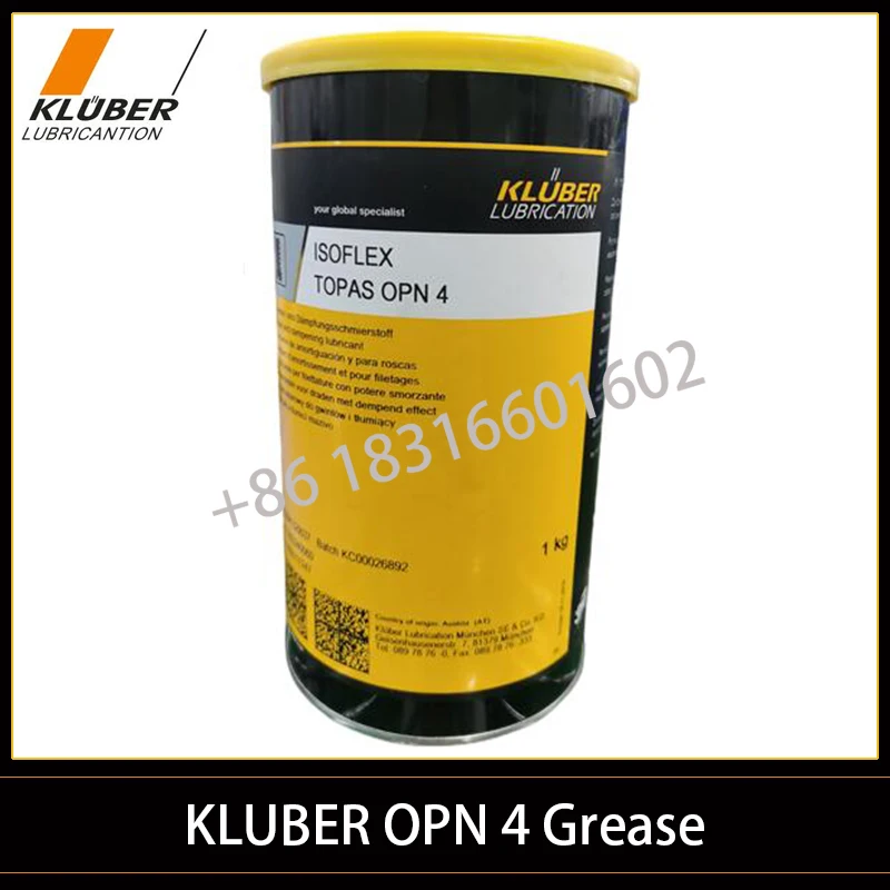 Lubrificazione Kluber Opn4 Isoflex Topas Opn 4 Filettatura Sintetica E Grasso Sigillante, Resistente All'Ossidazione E All'Invecchiamento