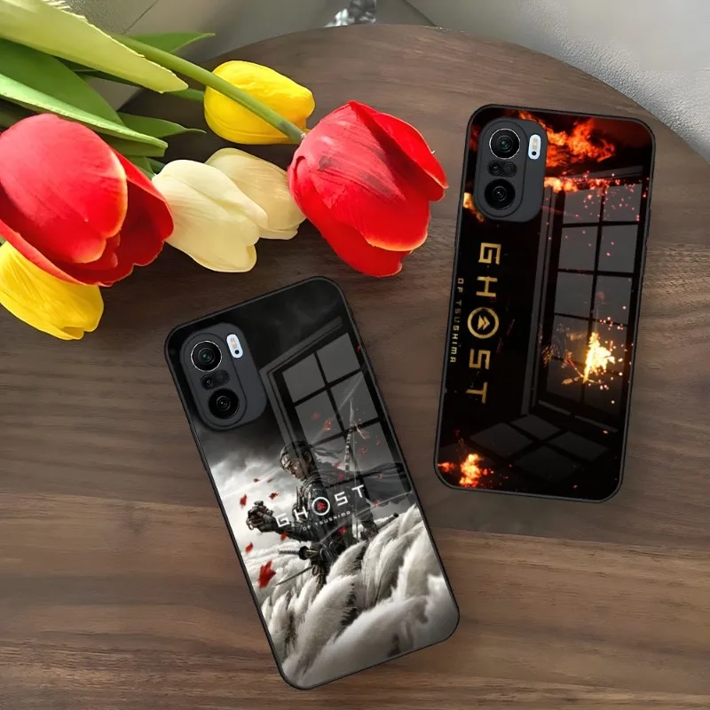 Custodia Per Telefono Ghost Of Tsushima Per Xiaomi 12 13 X Redmi Note 11 10 S Lite T Pro Poco M4 X3 Glass