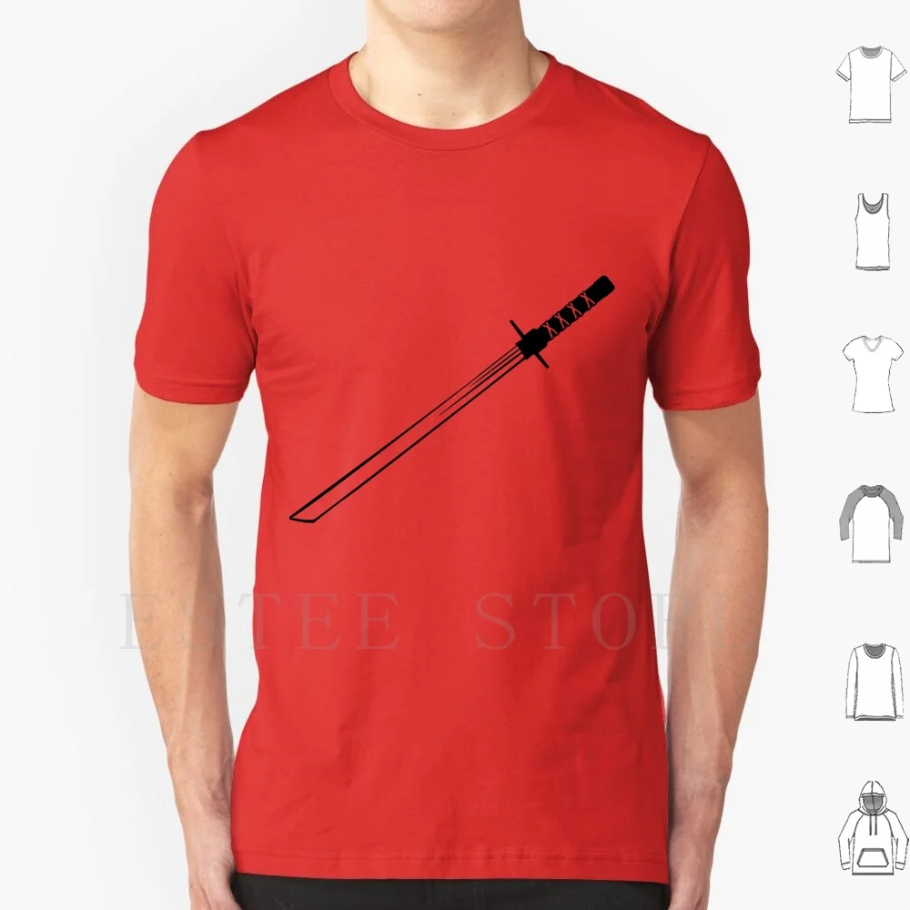 Katana Sword T Shirt Uomo Cotone 6Xl Jack Yoshi Demon Aku Katana Sword Ghost Tsushima