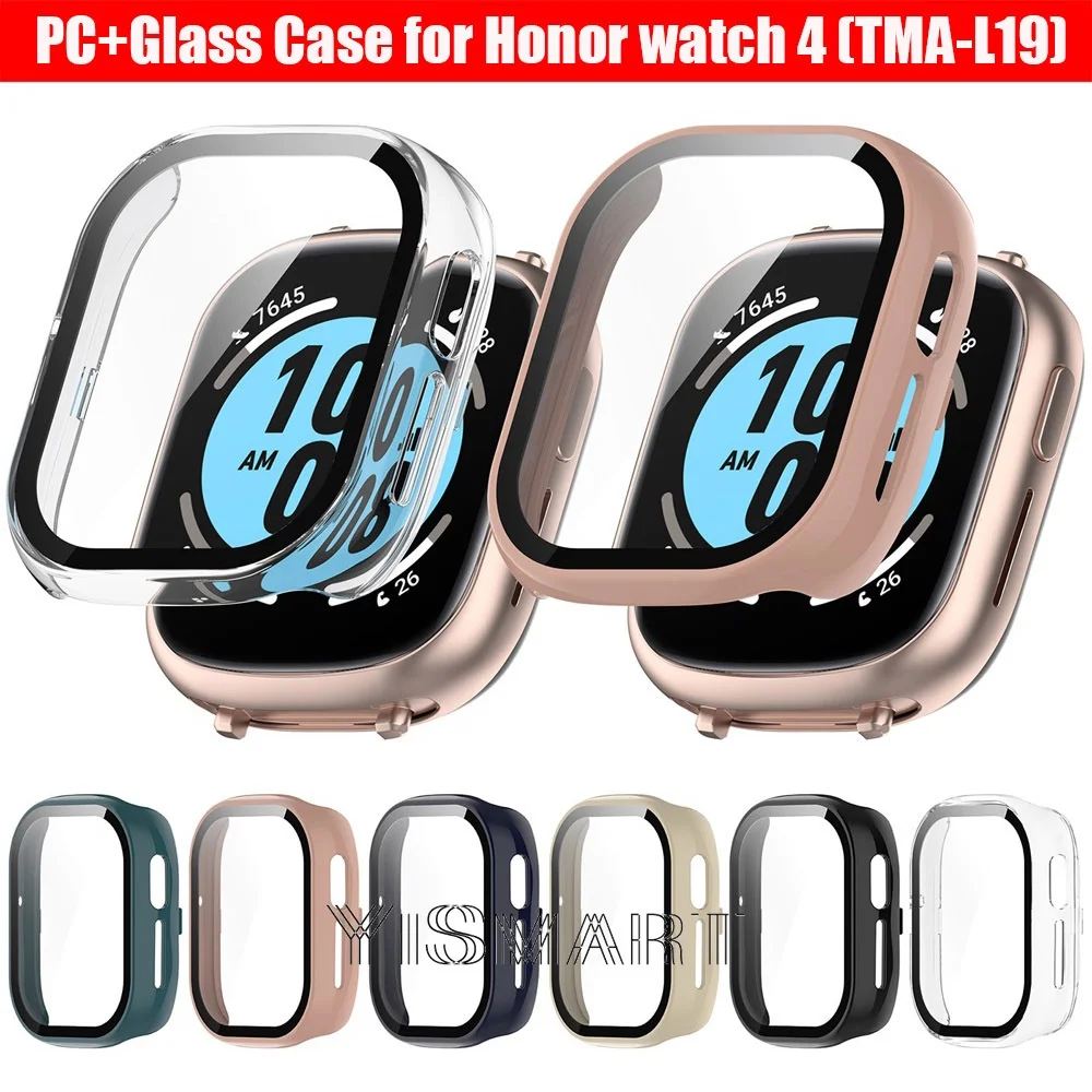 Custodia Protettiva Per Schermo Per Honor Watch 4 Cornice Antigraffio Copertura Completa Smartwatch Cover Honor Tma-L19 Bumper