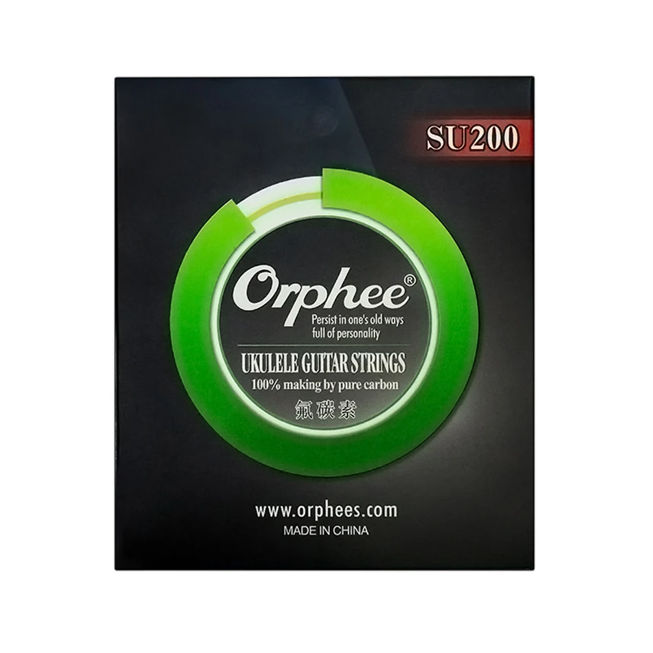 Nuovo Set Di Corde Per Ukulele In Carbonio Puro Al 100% In Puro Carbonio Professionale Orfee Su200 In Arrivo Per Tenore Di Concerto Soprano