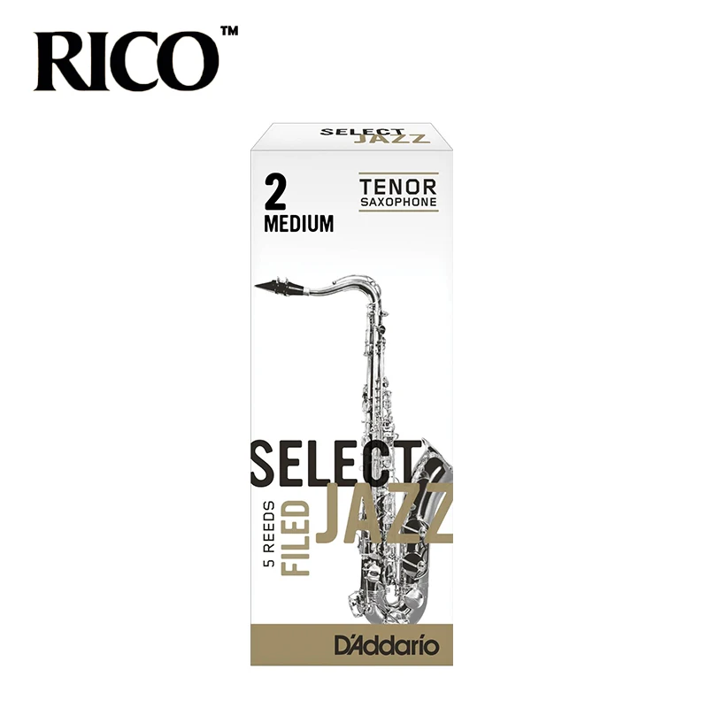 Rico Selezionare Jazz Sax Tenore Ance/Sassofono Sassofono Tenore Ance, Ha Presentato, Resistenza 2 M/2 H/3 S, 5-Pack [Trasporto Libero]