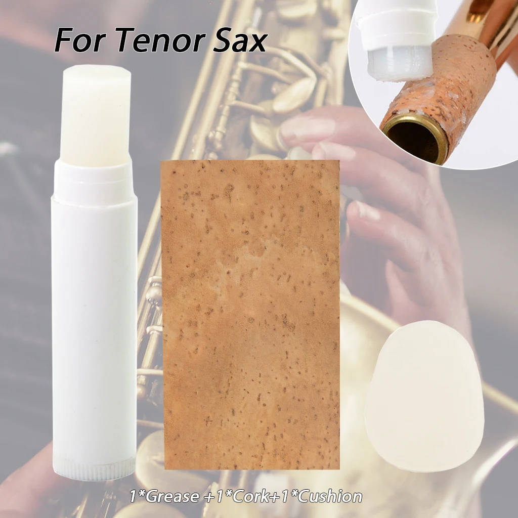 Tenor Sassofono Set Boccaglio Cuscini Sughero Grasso Tenor Sax Tappi Per Tenor Sassofono Bocchino Strumenti Di Riparazione Woodwind