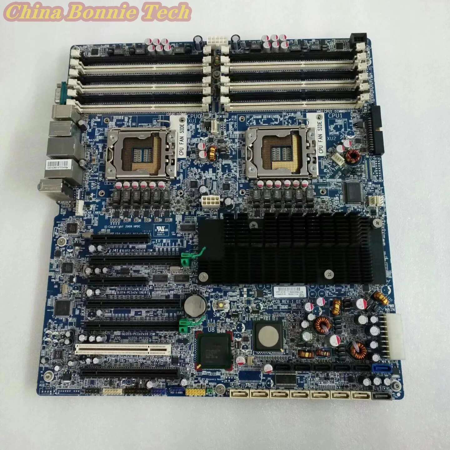 591182-001 460838-003 Per Scheda Madre Workstation Hp Z800 Rev 1.02