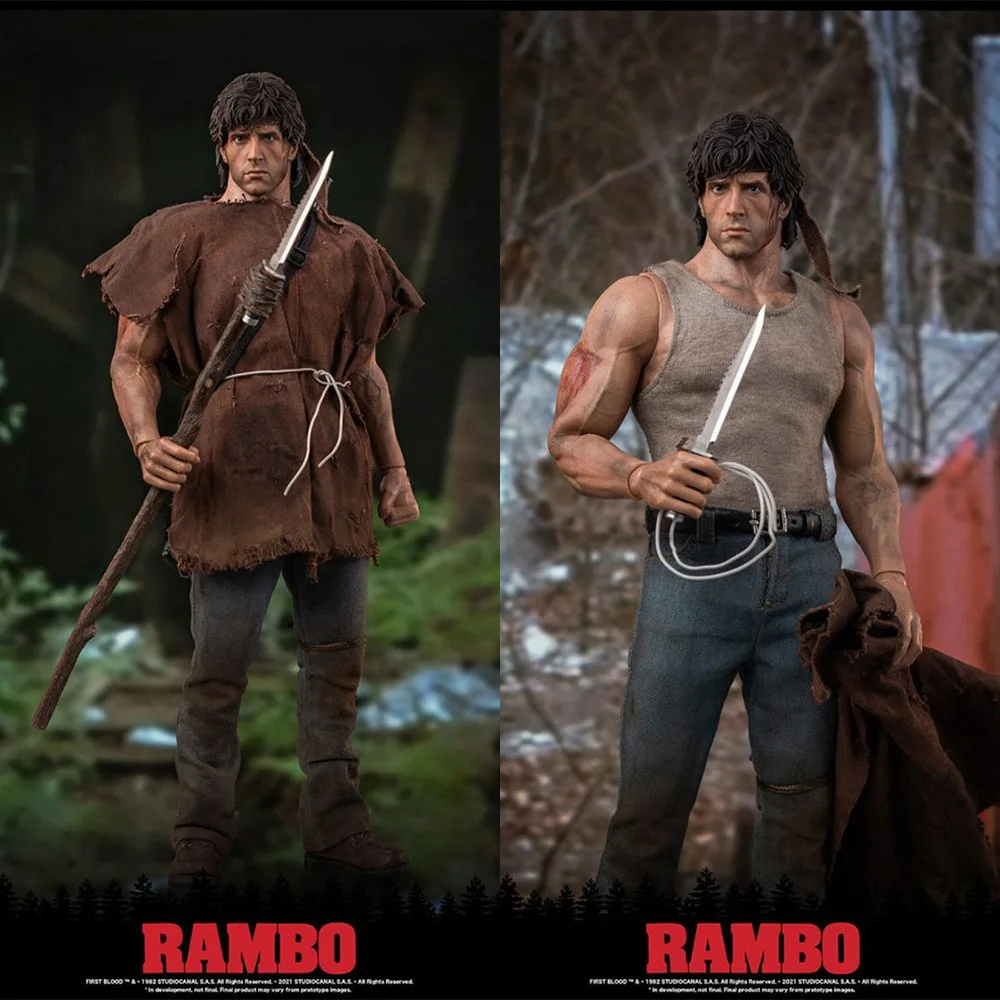 Threezero Muslimate 1/6 Men Soldier Rambo Strong Intelligent Field Warrior Ended Hero 12 "Action Figure Body Toys Collection