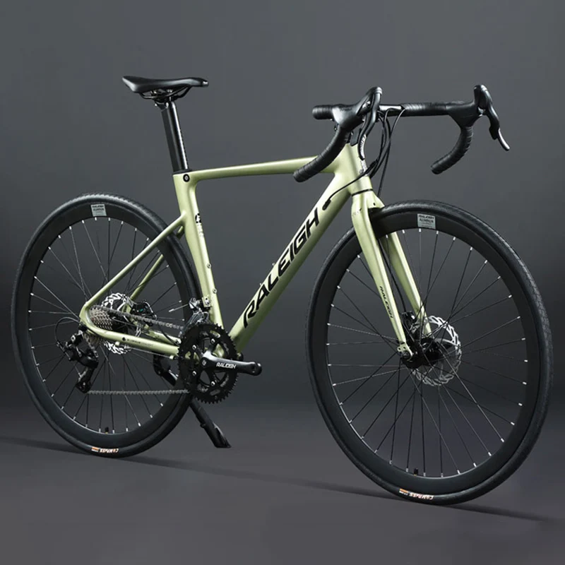 Bici Da Strada In Lega Di Alluminio Bici Da Corsa Ghiaia 24/27/30 Velocità Barre Dritte 700C Biciclette Da Strada