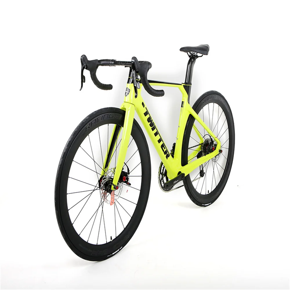 Twitter Carbon Road Bike R5 Rival-22S Freno A Disco Gravel Bike Con Ruote In Carbonio Bicicleta Gravel Bike Carbon Bicycle Bikes Men