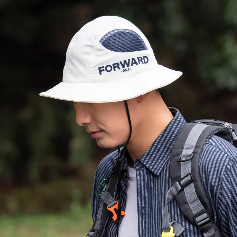 Cappello Da Pescatore Estivo In Rete Traspirante Parasole Per Uomo E Donna Coppie Outdoor Outdoor Outdoor Protezione Solare Cappello Da Trekking