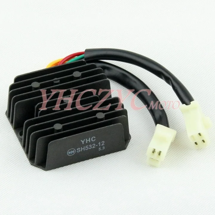 Moto Voltage Regulator Rectifier Per Honda Spazioso Cn250 1986-2001 Elite 6 Fili Fasi 12 V