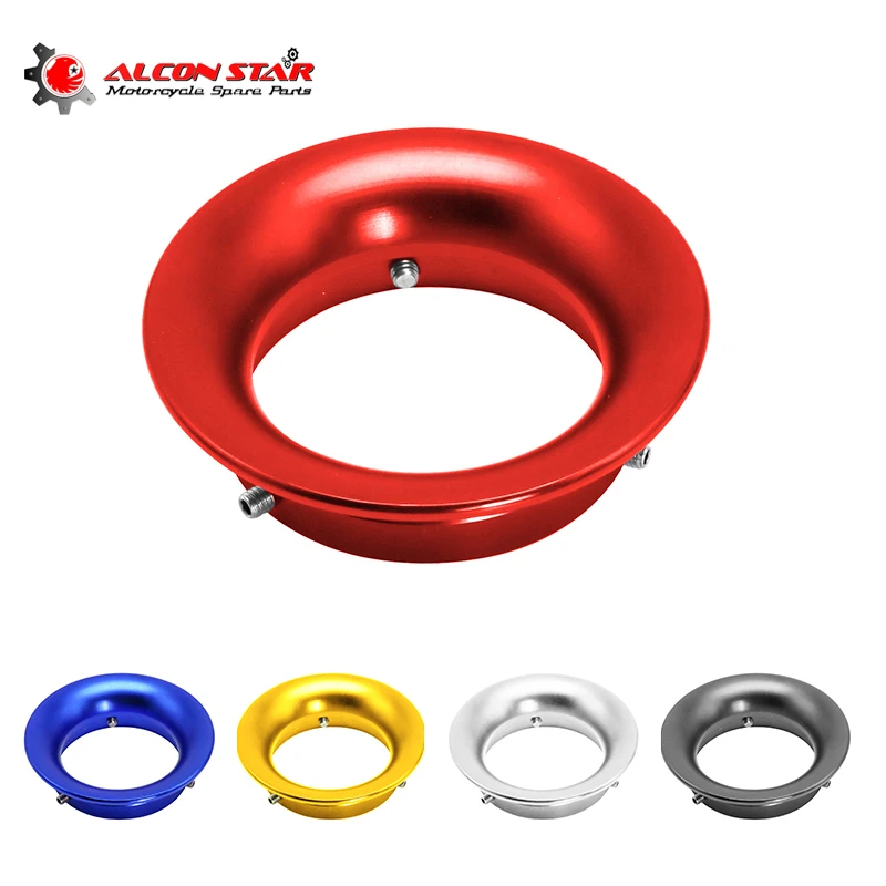 Alconstar- Motorcycle 50/55Mm Carburetor Air Filter Cup Funnel Wide Trumpet Cnc For Keihin Pwk Oko Koso Pe Tm Vm Carb Carburador