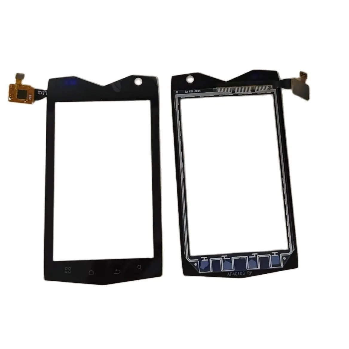 Touch Screen Del Telefono Per Texet Tm-4082R Tm-4084 X-Driver Tm 4104R X-Driver Touch Screen Digitizer Panel Vetro Anteriore