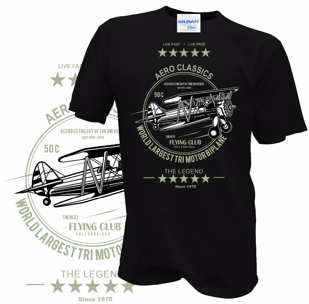 Nuovo Cotone Per Il Tempo Libero Abbigliamento Di Marca Di Moda 100% Cotone Maglietta Corta Rc Flugzeug Magliette Vintage Classiche Moda Divertente
