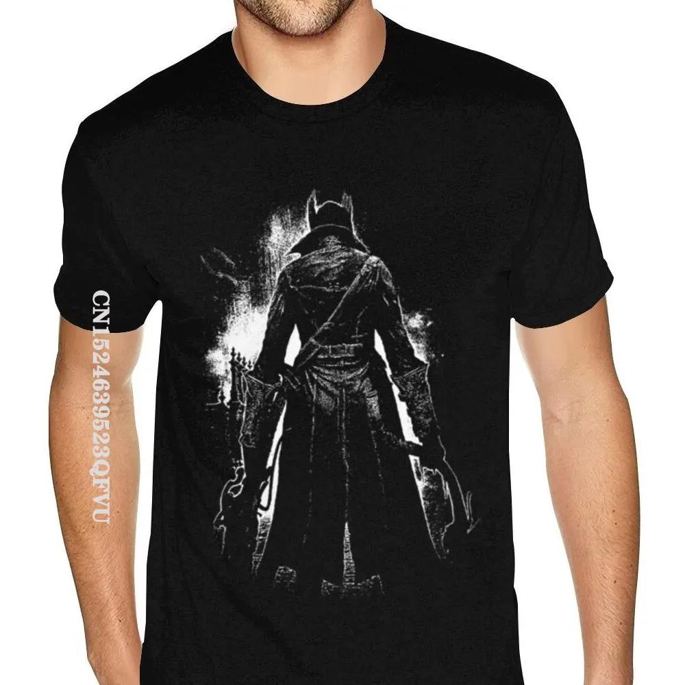 Bloodborne Teeshirts Team Grunge Hip Hop Mens Tshirt Uomo England Style Magliette Uomo Cheap Brand Ufficiale Vintage Tee Shirt