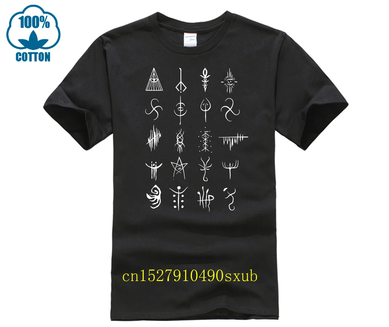 Maglietta Runes Caryll Bloodborne