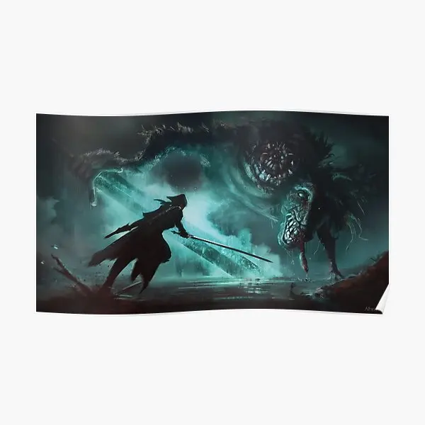 Bloodborne Ludwig The Holy Blade Poster Art Murale Picture Painting Room Wall Vintage Modern Decor Print Decoration No Frame