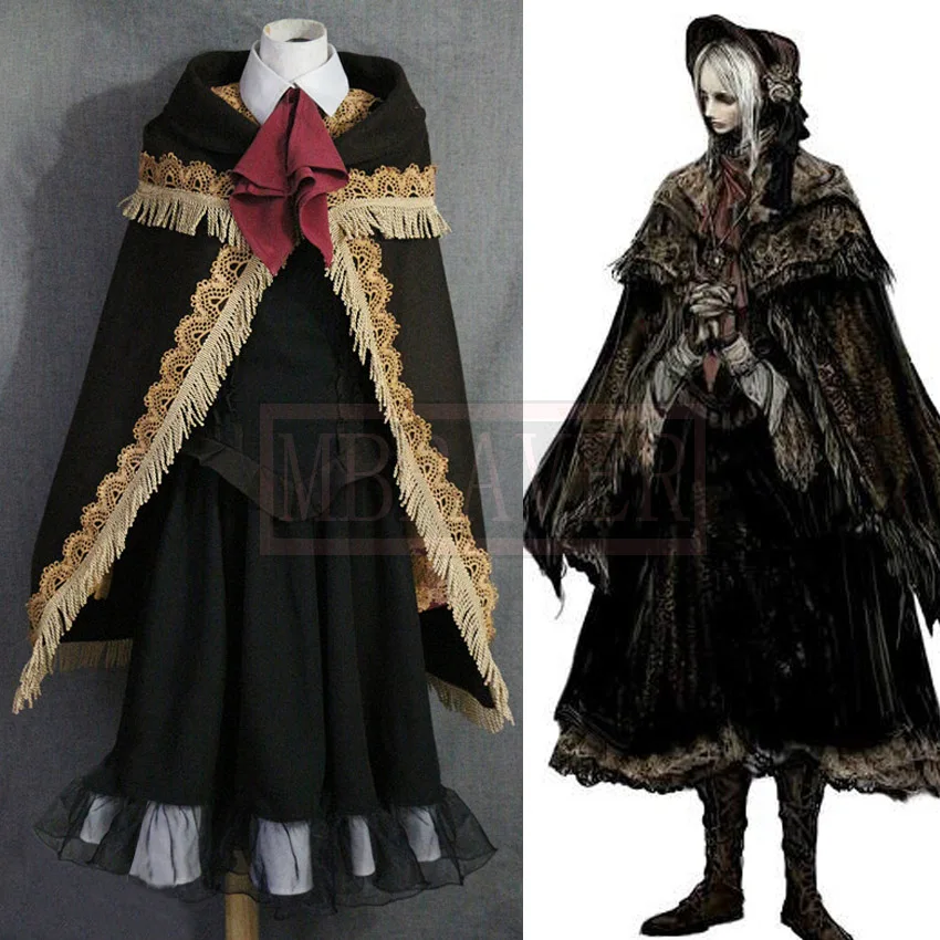 Bloodborne The Doll Costume Donne Adulte Halloween Carnevale Gioco Costume Bloodborne Cosplay Costume Su Misura