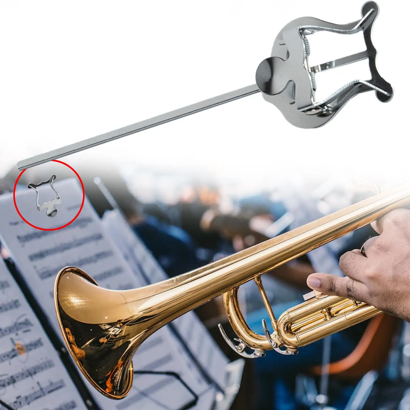 Sostituzione Sousaphone Lyre Music Sheet Clip Holder Sassofono Lyre Per Sousaphone Baritone Accessorio Per Sassofono