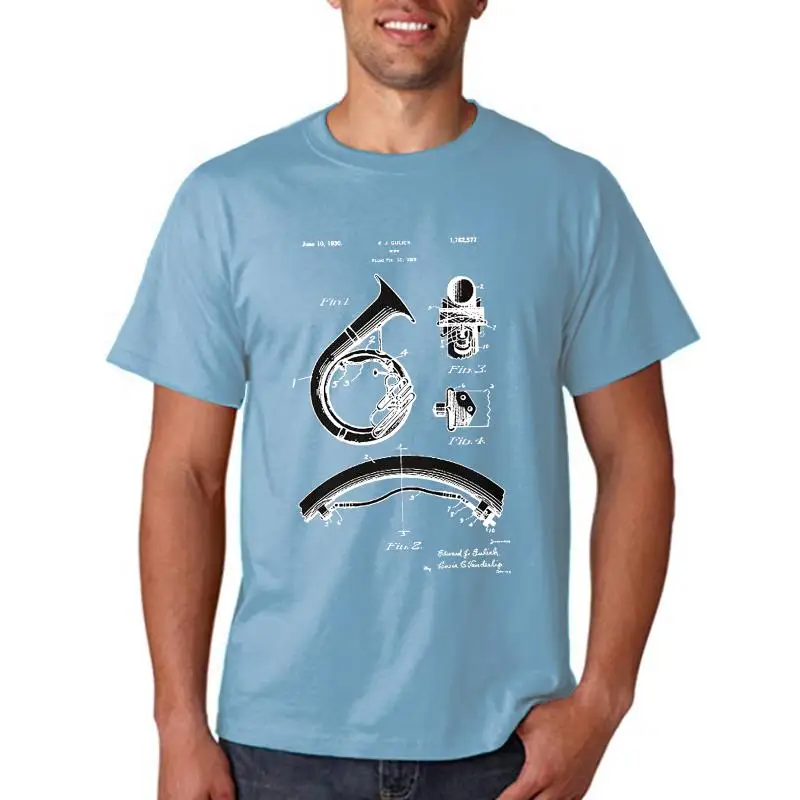 Magliette Moda 2022 Marching Tuba Sousaphone T-Shirt Tuba Shirt Tuba T-Shirt Marching Tuba Band Gift Girocollo Uomo